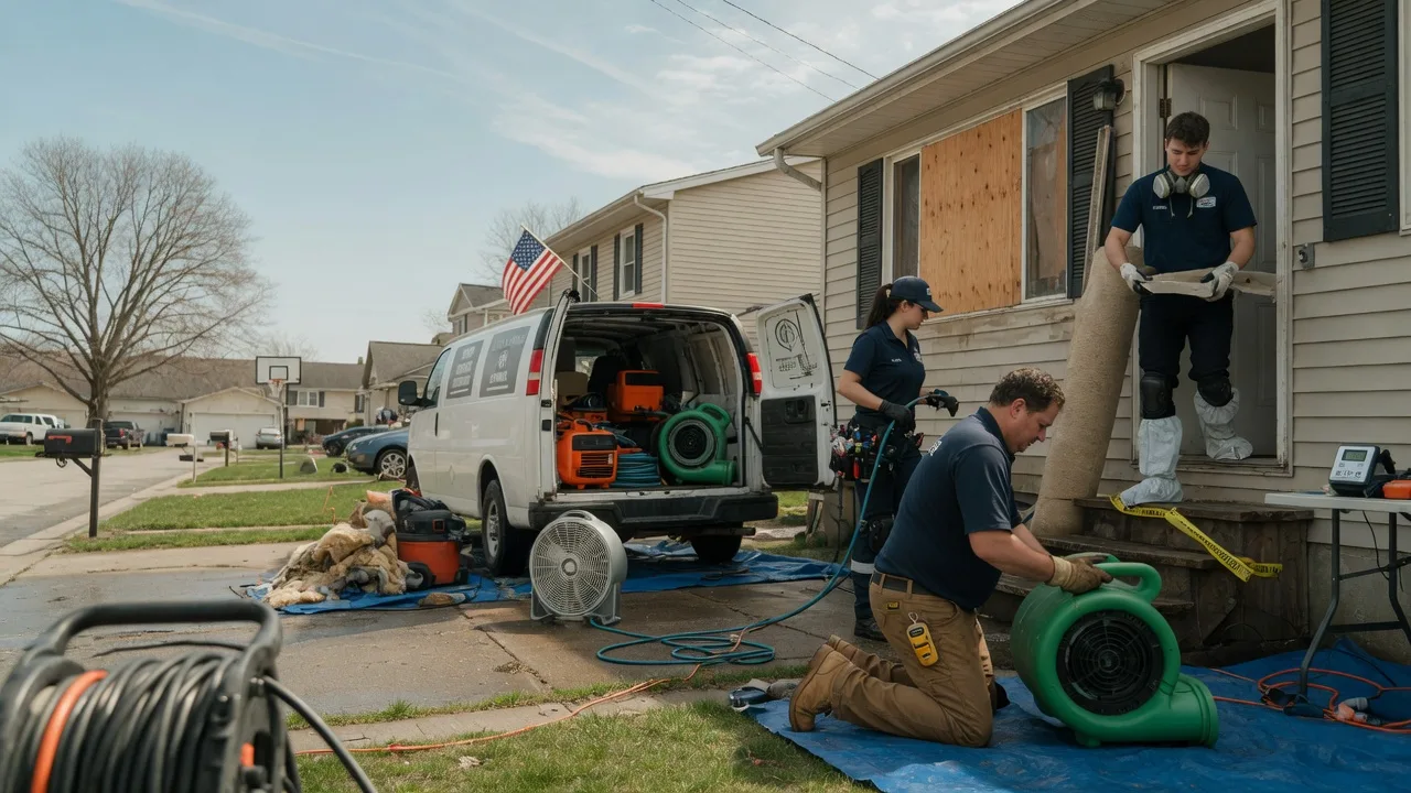 Water Damage Restoration in Brashear, TX near me